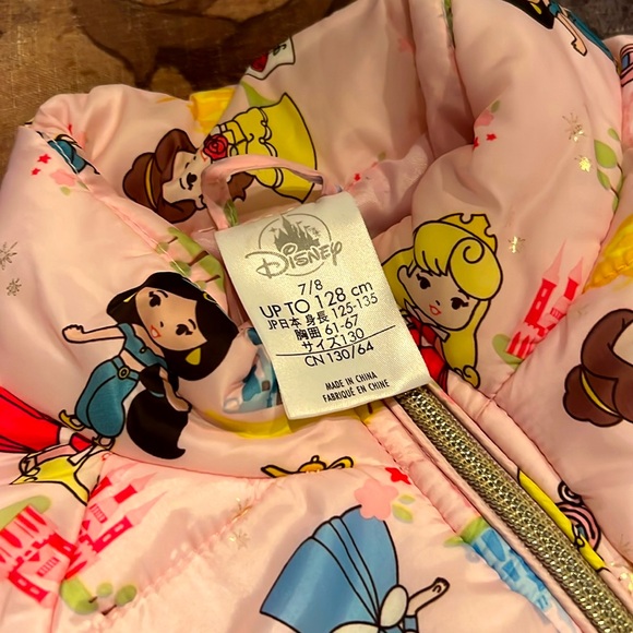Disney Princess Puffer Jacket - Picture 4 of 8